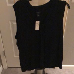 Black Ann Taylor Top